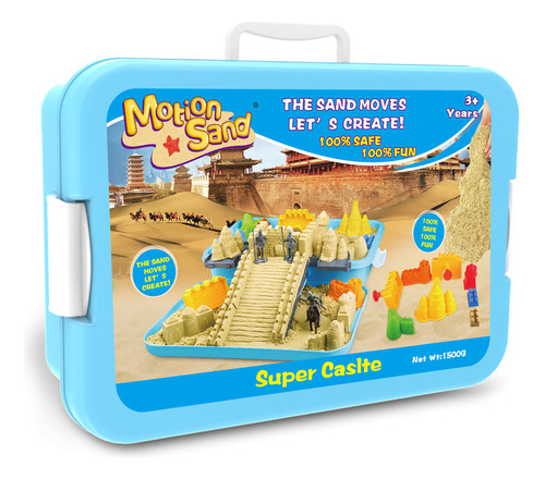 Motion Sand Masa Arena Magica Super Set Castillo Ms-21t Color Multicolor