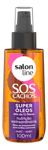 Óleo Tratamento Nutrição Super Óleos Cachos Salon Line 100ml