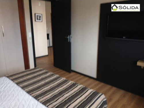 Imagem 3 de 8 de Flat Com 1 Dormitório Para Alugar, 65 M² Por R$ 2.500/mês - Centro - Jundiaí/são Paulo - Fl0038