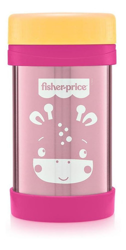 Produto Para Bebe Fisher Price Pote Aco Rosa