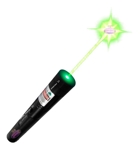 Laser Verde Recargable Mega Potente 15 Km Zoom Largo Alcance