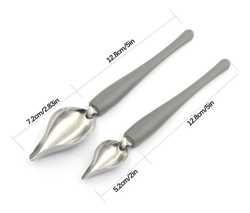 Juego De Cucharas Para Decoración De Dibujos Culinarios, Ute