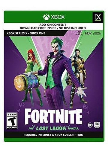 Fortnite: The Last Laugh Bundle - Xbox Series X [code In Box