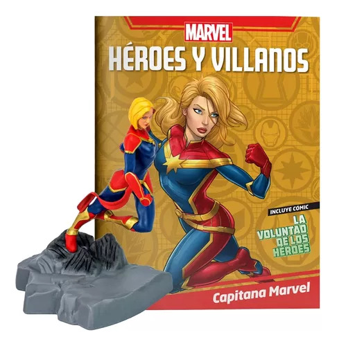 Capitana Marvel Colecciones Heroes Y Villanos La Nación 