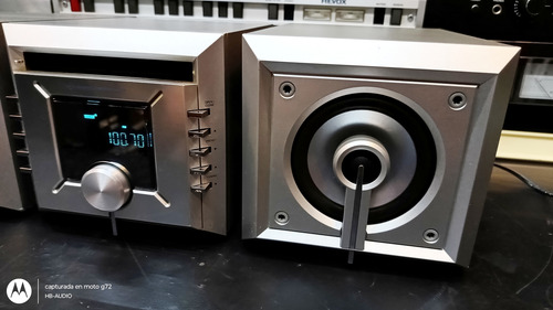 Microcomponente Minicomponente Philips Mz-3 Hbaudio Plateado 60 W (Usado)