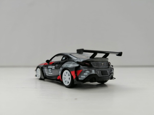 Mini Gt #820 Toyota Gr 86 Escala 1:64 Gris (Usado)
