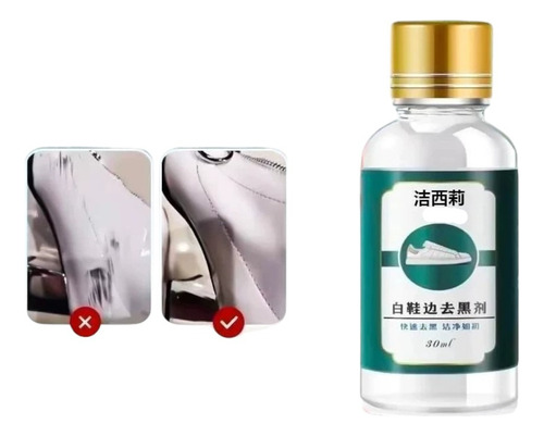 Kit 2pzas Limpiador Tenis Removedor De Manchas Suelas Bordes