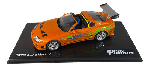 Kit Velozes E Furiosos Toyota Supra Mk Iv + Acrílico Ed 03