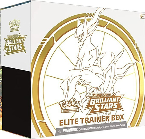 Pokemon Brilliant Stars Elite Trainer Box Inglés Tcg Etb