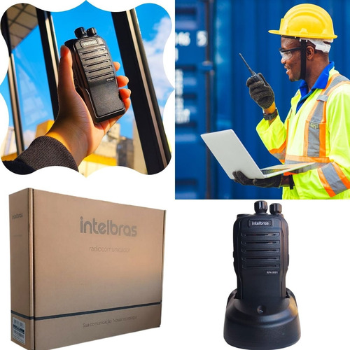 4 Rádio Intelbras Rpa6001 Ht Profissional D Alta Performance