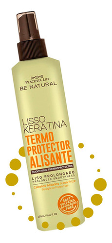 Termoprotector Alisante Lisso Keratina Be Natural Protector