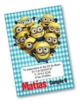 Comprar Kit Imprimible Minions 100% Editable Mod.1 Candy Bar