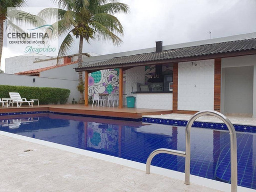 Imagem 1 de 30 de Casa, 420 M² - Venda Por R$ 2.300.000,00 Ou Aluguel Por R$ 0,00/mês - Acapulco - Guarujá/sp - Ca0592