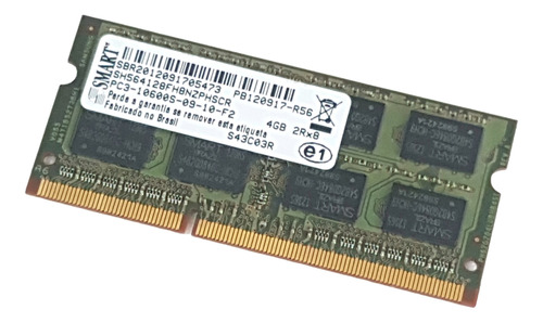 Memória Ddr3 4gb 1.5v Smart Sh564128fh8nzphscr Para Notebook