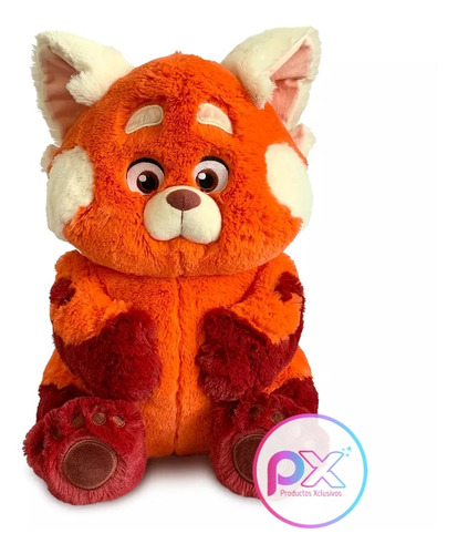 Turning Red Peluche Panda Rojo  Grande 46cms Original Disney