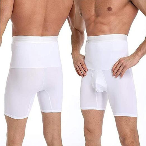 Pantalones Cortos De Control De Barriga Para Hombres Fajas D