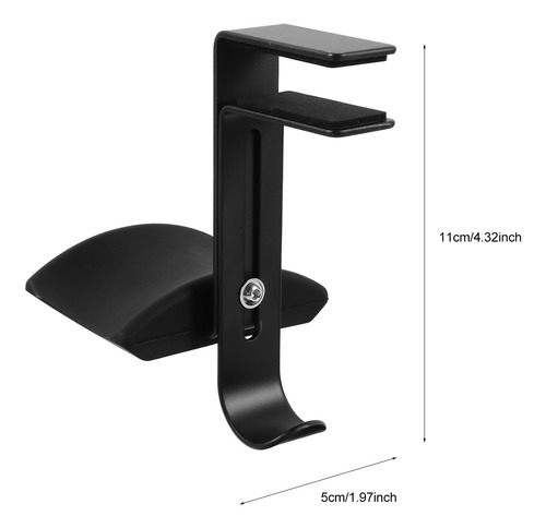 Soporte Para Auriculares Con Gancho De Escritorio Universal