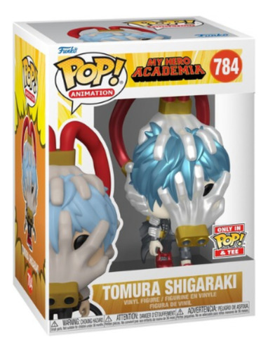 Funko P&t:my Hero Academia-shigaraki Metalico Con Playera M