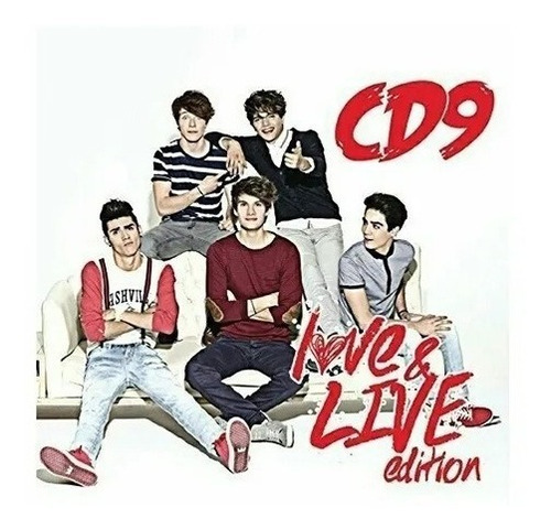 Cd9: Love & Live Edition | Cd + Dvd En Vivo Colección Música