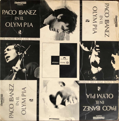 Paco Ibáñez 2 Lp. En El Olimpia. Importado España. C/insert