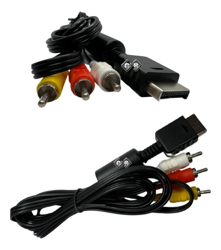 5 Rca Cable 3 Colores Av Audio Video Para Playstation 2  Ps3