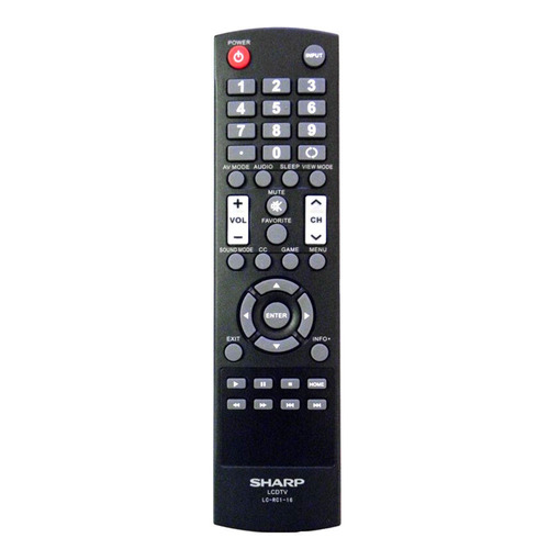 Nuevo Control Remoto Lc-rc1-16 Para Tv Sharp Lc-32lb480u Lc 