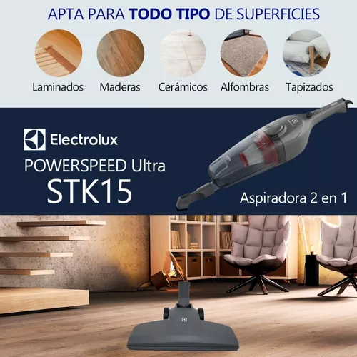 Aspiradora Vertical con Cable Power Speed Ultra STK15 Electrolux