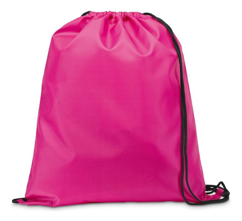 Bolsa Mochila String Bag Lisa Sublimable Pack X 10 Disershop Color Fucsia