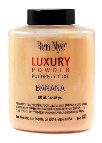 Polvo Banana Luxury Ben Nye 85grs, Envio Gratis