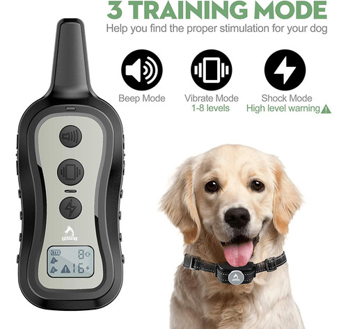 Collar De Adiestramiento Para Perros Patpet, Collar De Ch...