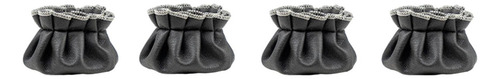 L 4 X 4 Piezas Protectores De Suelo Universales