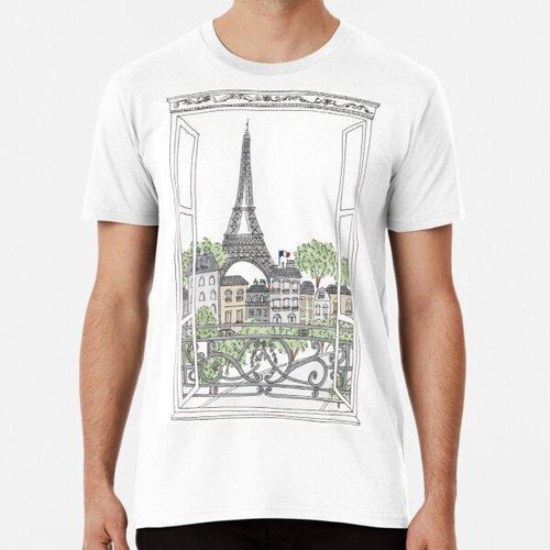 Remera Paris _ La Ciudad Del Amor- Algodon Premium