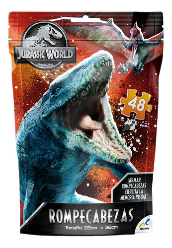 Rompecabezas Bolsa Foil Jurassic World 2 Jca-1893