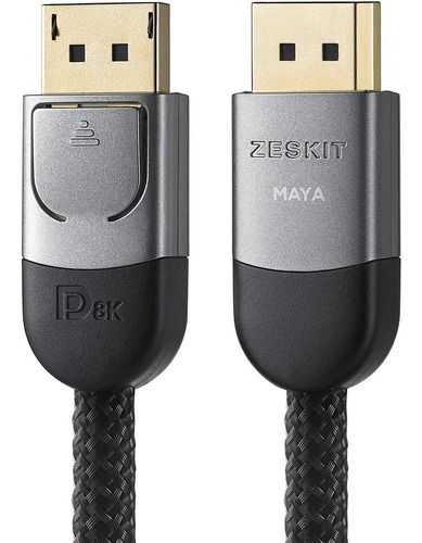 Cable Displayport 1.4, Certificado Zeskit Maya/6.5 Pies