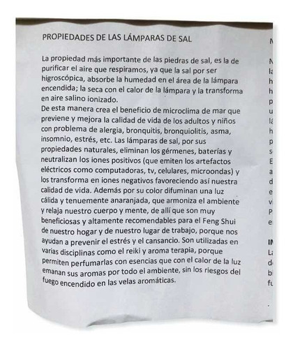 Hornillo Hornito 2 Eléctrico + 2 Lámparas Con Piedras De Sal