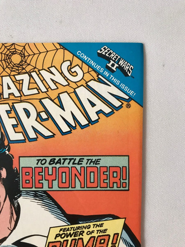 Amazing Spiderman #273 Marvel Comics 1986 Puma Beyonder (Usado)