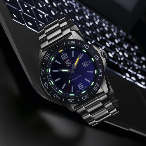 Reloj Luminox Caballero Color Plateado Xs.3123 - S023