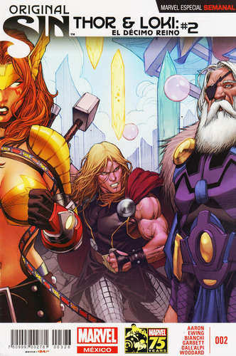 Comic Original Sin Thor Y Loki El Décimo Reino 5 Tomos (Usado)