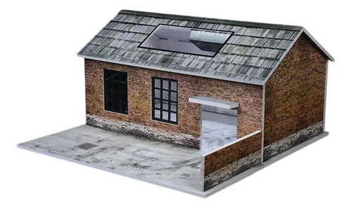 1/64 Modelo De Escena De Automóviles Antiguo Diorama De