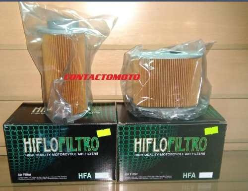 Kit Filtros De Aire Vs700 Vs750 Vs800 Hiflo Contactomoto