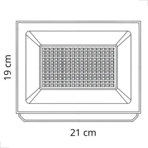 Refletor Led 100w 6.000k Frio Bivolt Ip65 120° Paesaggio