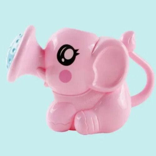 Regadera Elefante Para Ducha Baño Entretenido De Niñas Rosa