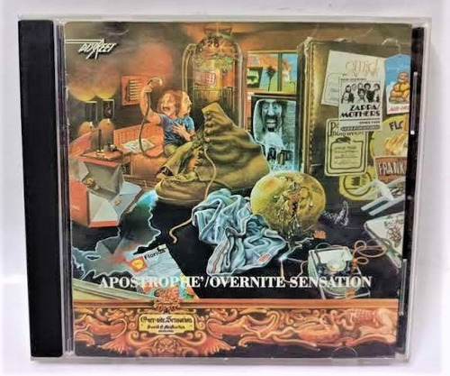  Frank Zappa Apostrophe Overnight Sensation Cd De U S A 1986