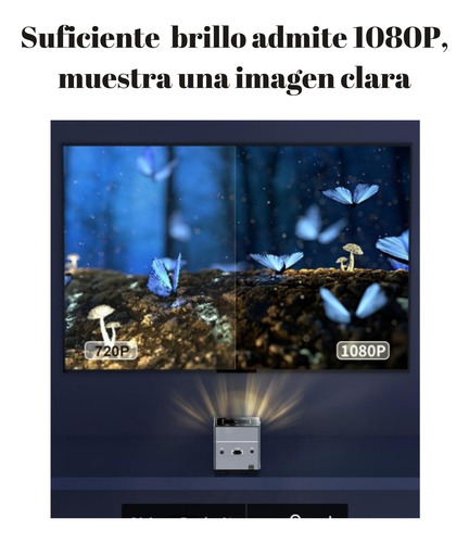 Proyector Smart Cube S6+ Compatible 4k Android Os Touchpad