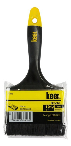 5 Pzs Brocha Mango De Plástico 4 Pulgadas Santul-keer 8816