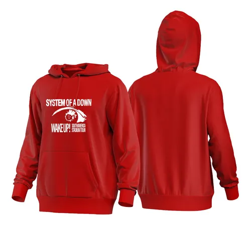 Buzo System Of A Down Saco Capota Unisex Gira Wake Up!