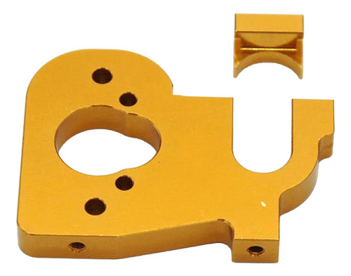 Rc Car Metal Motor Mount Holder Actualización Amarillo