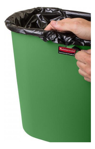 Lixeira Básica 37,4l Verde