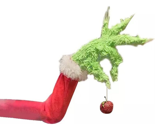 Adornos De Árbol Con Patas De Peluche De Elfo Pegadas