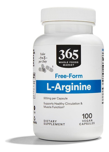 Whole Foods Market, L-arginina 500 Mg, 10 - g a $12